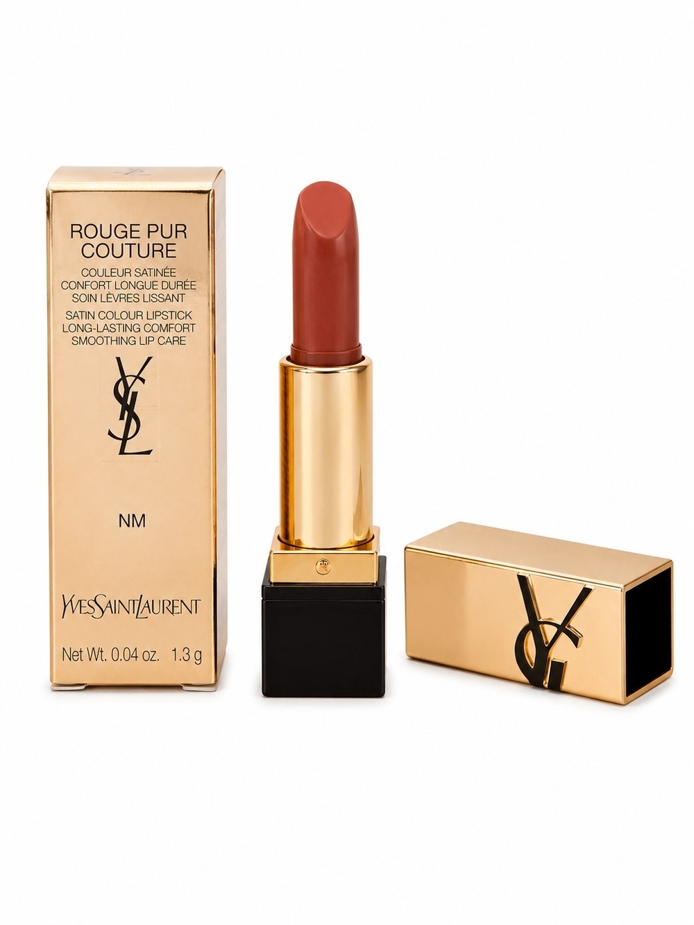 Yves Saint Laurent Rouge Pur Couture Lipstick – “NM Nu Muse”